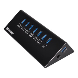  Sandberg 133-82 USB 3.0 Hub 6+1 Ports