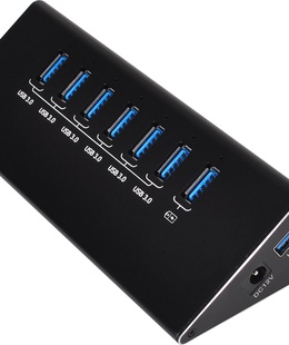  Sandberg 133-82 USB 3.0 Hub 6+1 Ports  Hover