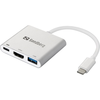  Sandberg 136-00 USB-C Mini Dock HDMI+USB