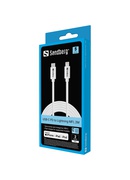  Sandberg 136-59 USB-C PD to Lightning MFI cable, 2M Hover