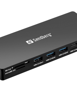  Sandberg 136-61 USB-C 13in1 DockingStation Pro  Hover