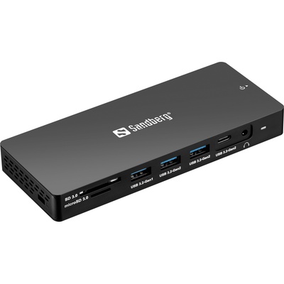  Sandberg 136-61 USB-C 13in1 DockingStation Pro