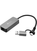  Sandberg 136-68 USB-C/A 2.5 GbE RJ45 Adapter, 2.5 Gigabit Ethernet on USB-C