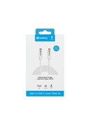  Sandberg 136-75 USB-C>C USB 3.2 Gen2 100W, 3m Hover