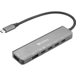  Sandberg 136-77 USB-C 6-in-1 MediaDock