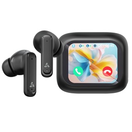 Austiņas Sbox EB-TWS08-B Touch Screen Display Black
