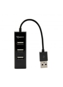  Sbox H-204 USB 4 Ports HUB Black Hover