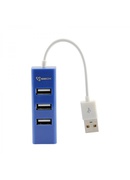  Sbox H-204 USB 4 Ports USB HUB Blueberry Blue