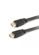  Sbox HDMI-HDMI 1.4 Flat M/M 1.5m HDMI-FLAT-15B Black