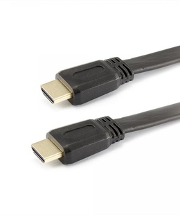  Sbox HDMI-HDMI 1.4 Flat M/M 1.5m HDMI-FLAT-15B Black  Hover