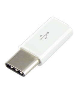  Sbox Micro USB 2.0 F. -> TYPE C M. white AD.USB-C W  Hover