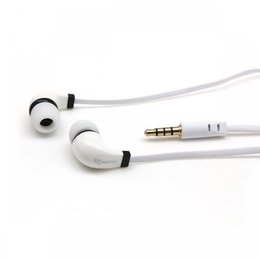 Austiņas Sbox Stereo Earphones With Microphone EP-038 White