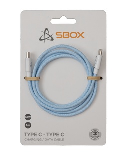  Sbox TYPE-C-1-BL Type C - Type C M/M 1m Blue  Hover