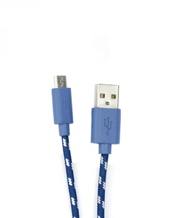  Sbox USB-1031BL USB->Micro USB 1M blue  Hover