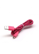  Sbox USB-1031P USB->Micro USB 1M  pink Hover