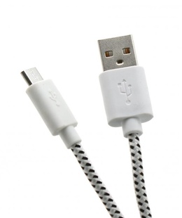  Sbox USB-1031W USB->Micro USB 1M white  Hover