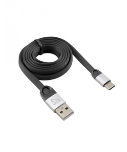  Sbox USB 2.0-Type-C/2.4A black/silver 1.5M  Hover