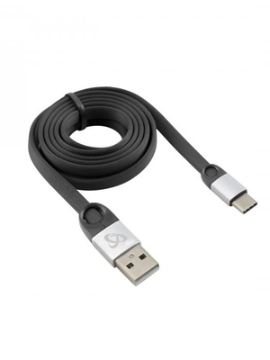  Sbox USB 2.0-Type-C/2.4A black/silver 1.5M  Hover