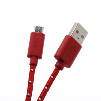  Sbox USB->Micro USB 1M USB-1031R red