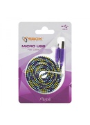  Sbox USB->Micro USB 2.0 M/M 1m colorfull blister purple
