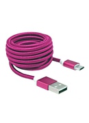  Sbox USB->Micro USB M/M 1.5m USB-10315P pitaya pink