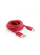  Sbox USB->Type-C M/M 1.5m CTYPE-1.5R strawberry red