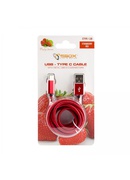  Sbox USB->Type C M/M 1.5m USB-TYPEC-15R fruity red Hover