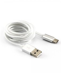  Sbox USB-TYPEC-15W USB->Type C M/M 1.5m Coconut White  Hover