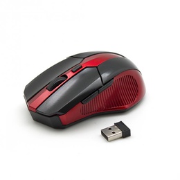 Pele Sbox WM-9017BR Wireless Optical Mouse black/red