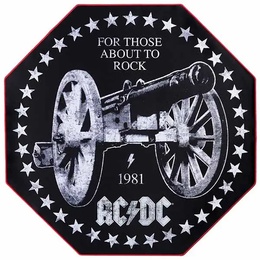  Subsonic Gaming Floor Mat AC/DC