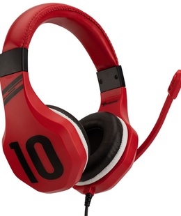 Austiņas Subsonic Gaming Headset Football Red  Hover