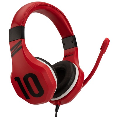 Austiņas Subsonic Gaming Headset Football Red