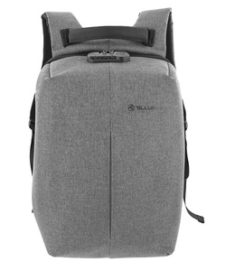  Tellur 15.6 Notebook Backpack Antitheft V2, USB Port, Gray  Hover