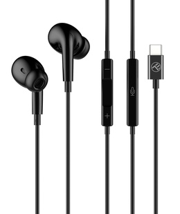 Austiņas Tellur Attune in-ear Headphones Type-C Black  Hover