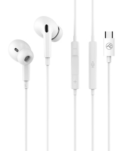 Austiņas Tellur Attune in-ear Headphones Type-C White  Hover