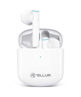 Austiņas Tellur Aura True Wireless Earphones APP white  Hover