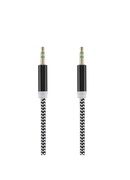  Tellur Basic Audio Cable aux 3.5mm Jack 1m Black Hover