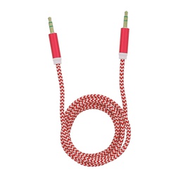  Tellur Basic Audio Cable aux 3.5mm Jack 1m Red