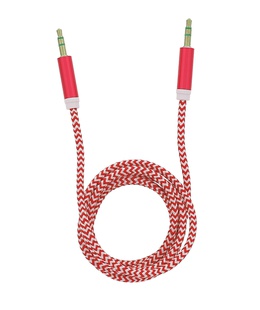  Tellur Basic Audio Cable aux 3.5mm Jack 1m Red  Hover