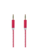  Tellur Basic Audio Cable aux 3.5mm Jack 1m Red Hover