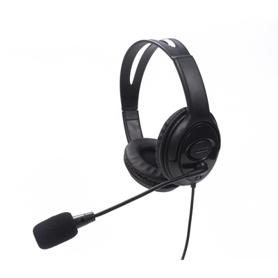 Austiņas Tellur Basic Over-Ear Headset PCH2 Black