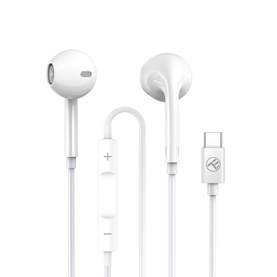 Austiņas Tellur Basic Urbs In-Ear Headset Series Type-C White