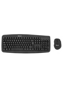 Tastatūra Tellur Basic Wireless Keyboard and Mouse Kit Black