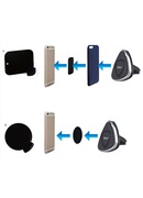  Tellur Car Phone Holder Magnetic, Air Vent Mount, black Hover