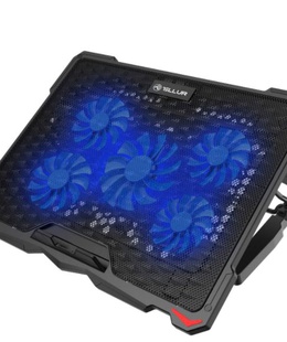  Tellur Cooling pad Basic 17, 5 fans, LED, Black  Hover