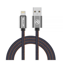  Tellur Data Cable Apple MFI Certified USB to Lightning 1m Denim