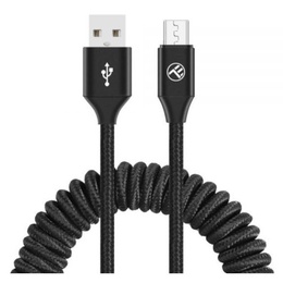  Tellur Data Cable Extendable USB to Micro USB 2A 1.8m Black