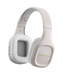 Austiņas Tellur Green Bluetooth Over-Ear Headphones Pulse Foldable cream  Hover