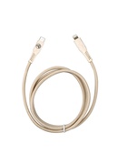  Tellur Green Data Cable Type-C To Lightning 2.4A PD20W 1m nylon Cream