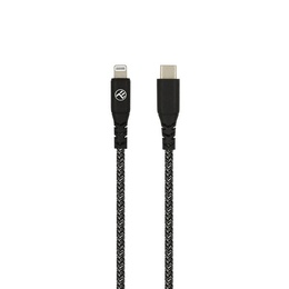  Tellur Green Data cable Type-C to Lightning 3A PD60W 1m nylon black